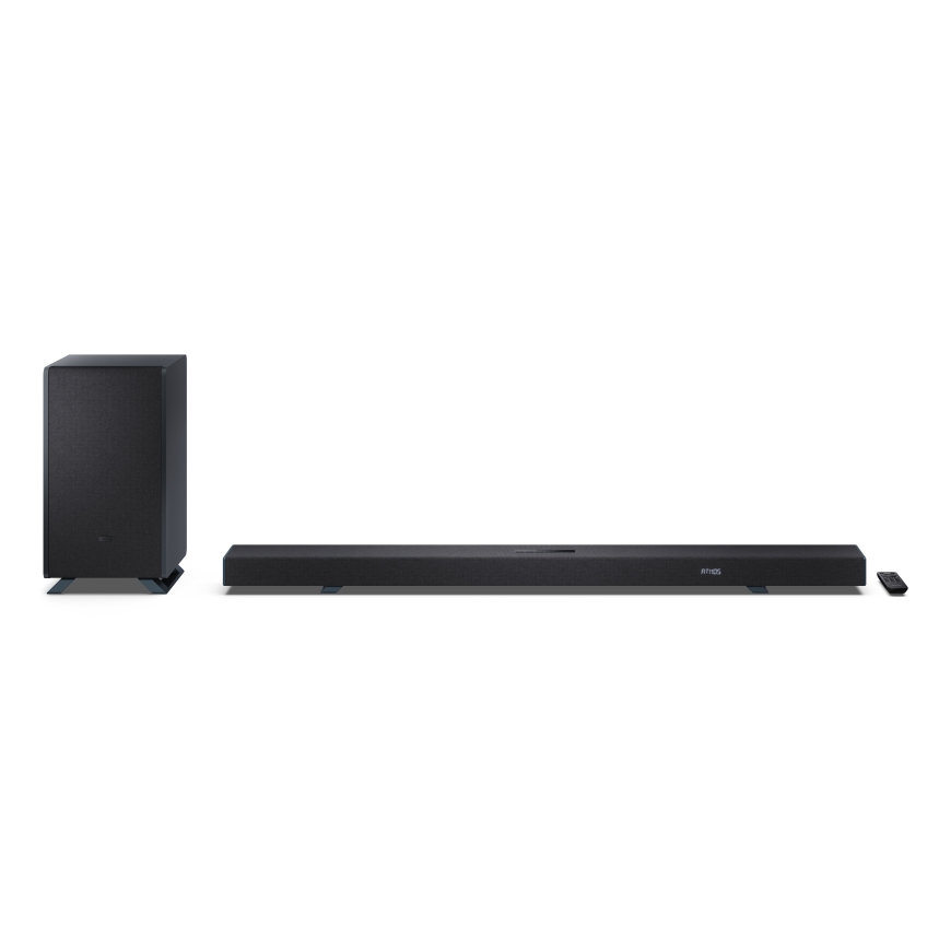 Sharp HT-SBW55121(BK) soundbar speaker Black 5.1.2 channels 212 W – 2