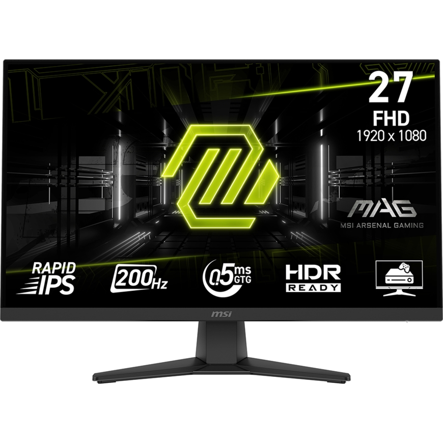 MSI MAG 272F PC lamekuvar 68,6 cm (27") 1920 x 1080 pikslit Full HD Must