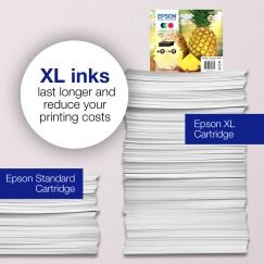 Epson 604XL tindikassett 1 tk Originaal High (XL) Yield Tsüaan