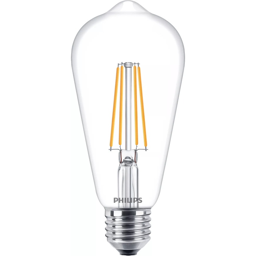 Philips Filament Bulb Clear 60W ST64 E27