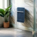 Wenko Metal Towel Rack LEVANTE, height 79 cm Wenko Metal Towel Rack LEVANTE, height 79 cm