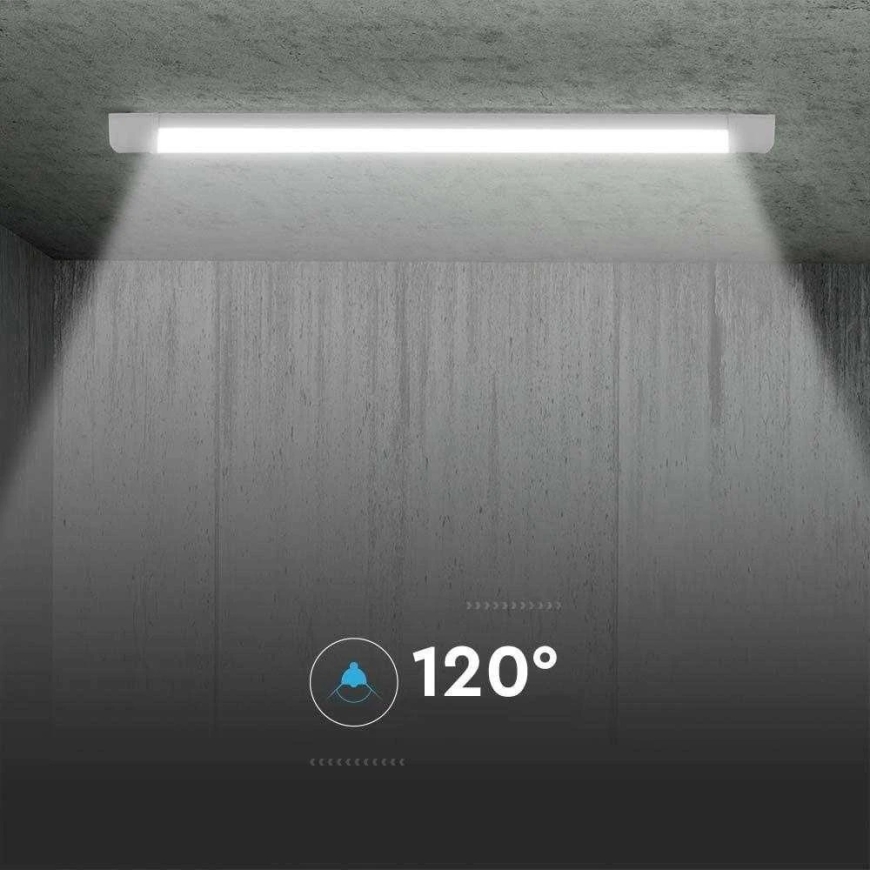 V-tac 50W LED Linear Light Fixture, 150cm, White, 6500K, CREE LED Chip – 5