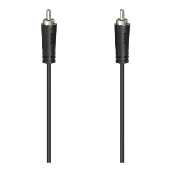 Hama 00205099 аудио кабель 3 m RCA Черный