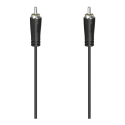 Hama 00205099 аудио кабель 3 m RCA Черный Hama 00205099 аудио кабель 3 m RCA Черный