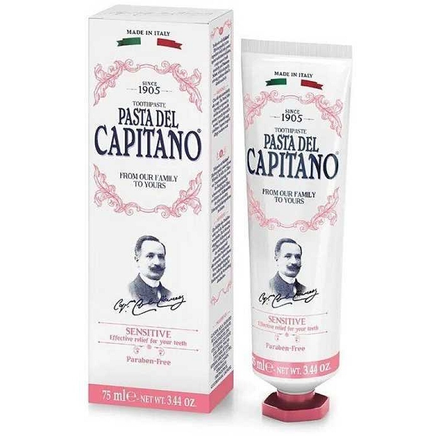 Pasta del Capitano 1905 Dantų pasta Pasta Del Capitano jautriems dantims, 75ml