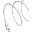 Baseus Silky USB-C/Lightning кабель для быстрого заряда 1м 20W белый Baseus Silky USB-C/Lightning кабель для быстрого заряда 1м 20W белый