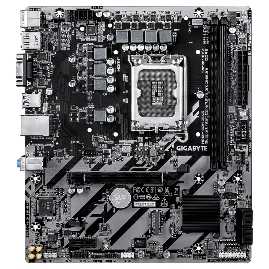 GIGABYTE H810M S2H GEN5 motherboard – 2