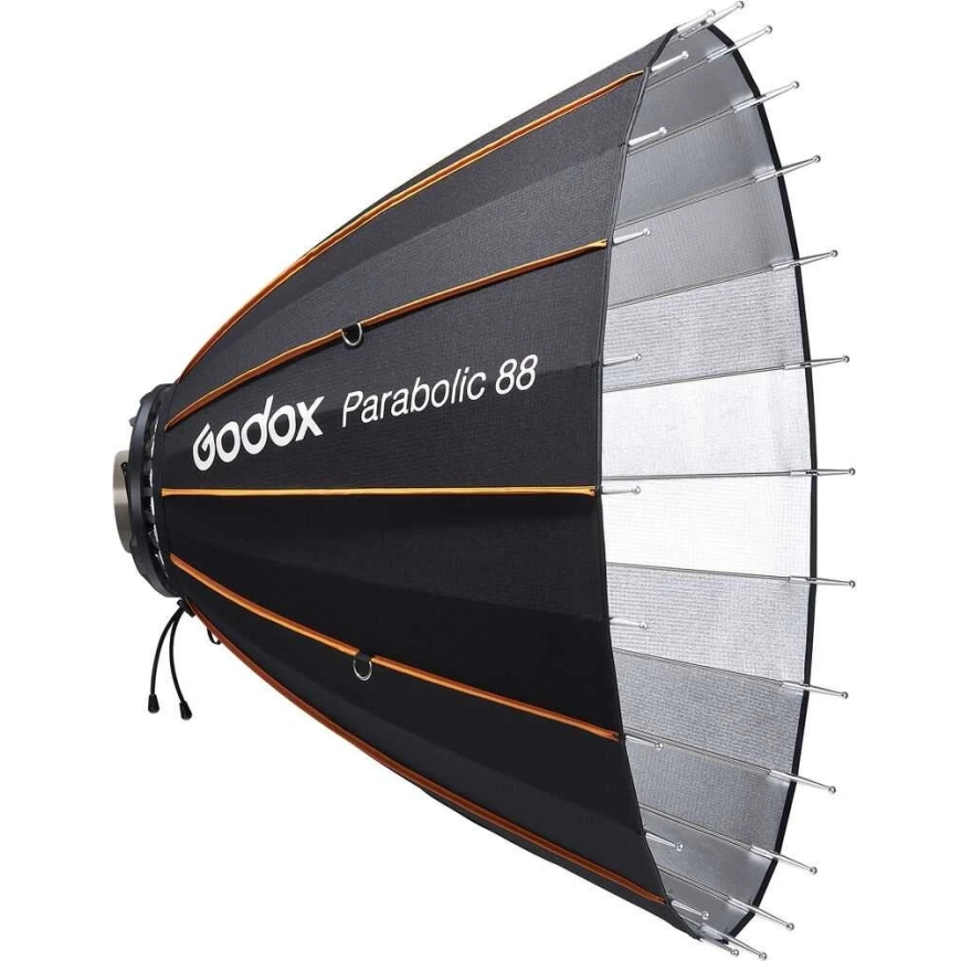 Valgustuse tarvik - Godox paraboliline reflektor 88, 24-käe disain, turvafunktsioonid – 2