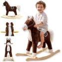 Milly Mally Teddy Horse Dark Brown Milly Mally Teddy Horse Dark Brown