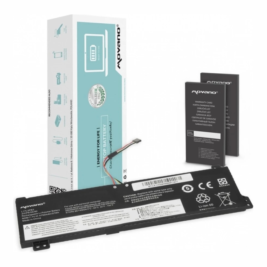 Movano akumulators l17l2pb3 Lenovo v130-15igm, v330-15ikb