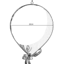 Edelman Bombka plastmassist vormimisriist ohutu balloon diameeter 20 cm - punane Edelman Bombka plastmassist vormimisriist ohutu balloon diameeter 20 cm - punane