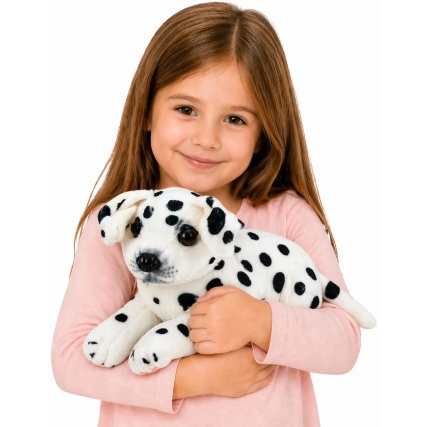Lean Toys Pliušinis žaislas - dalmatīns, 25 cm – 3