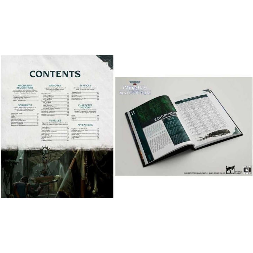 Cubicle 7 Warhammer 40k Roleplay: Imperium Maledictum, Macharian Requisition Guide Book – 3