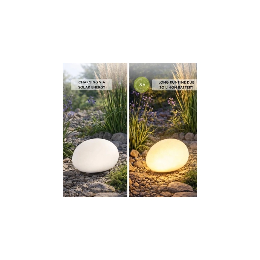 2x Goobay 24cm LED Pusēlipa dārza RGBW – 5