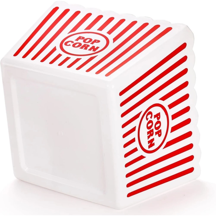 Zyle Plastic Popcorn Box ZYPOPBOX3, 4.5 L – 3