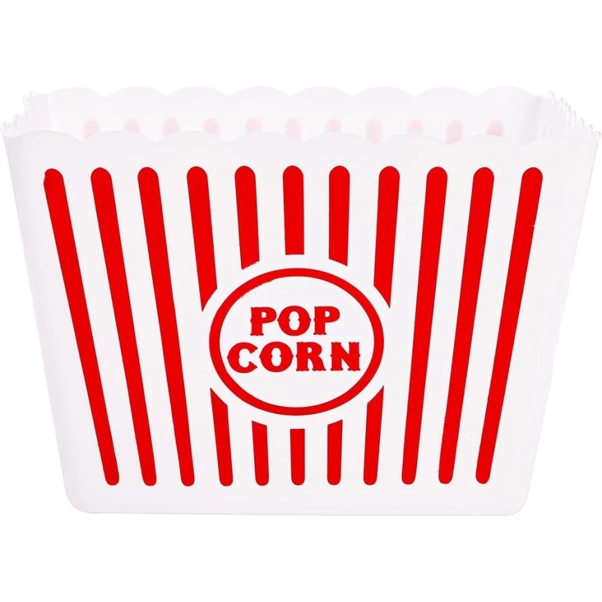 Zyle Plastic Popcorn Box ZYPOPBOX3, 4.5 L – 4