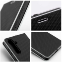 Forcell Oem LUNA Book Carbon kott Samsung Galaxy A53 5G musta värvi.