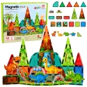 Lean Toys Magnetinės kaladėlės 43 vnt. Lean Toys Magnetinės kaladėlės 43 vnt.