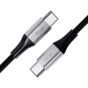 "Allity" kaabel AUC-01 USB-C - USB-C 2.0 m 100W musta "Allity" kaabel AUC-01 USB-C - USB-C 2.0 m 100W musta