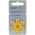POWER ONE VARTA PR70/10 Earphone Batteries, 6 pcs/pack