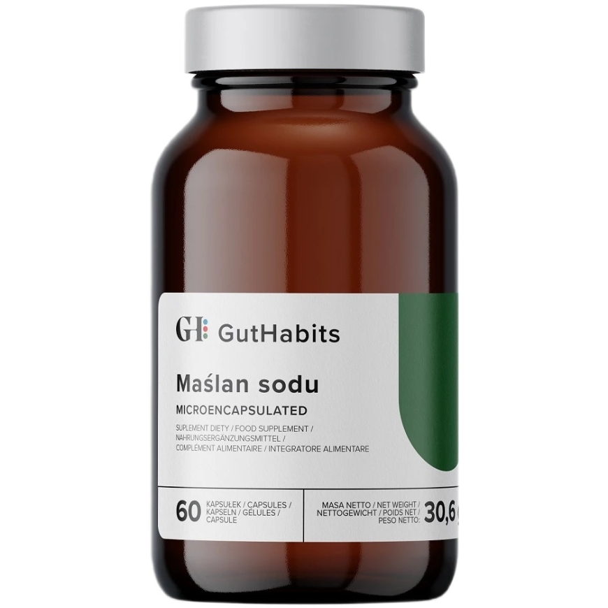 Guthabits Maślan sodu to toidulisand 60 kapslit.
