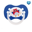 CANPOL BABIES silicone symmetrical pacifier OWL, 6-18 months, 22/569