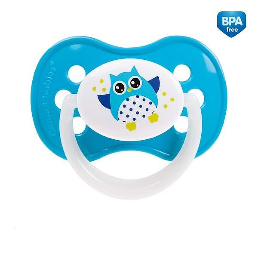 CANPOL BABIES silicone symmetrical pacifier OWL, 6-18 months, 22/569 – 4