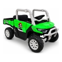 Lean Cars Visureigis 4x4 24 V žalias Lean Cars Visureigis 4x4 24 V žalias