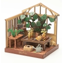 Puremind Harry Potter Folding Wooden Model Scene Herbology Lessons 3D DIY Puzzle Puremind Harry Potter Folding Wooden Model Scene Herbology Lessons 3D DIY Puzzle