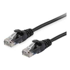 Equip Cat.6 U/UTP Patch Cable, 2.0m, Black