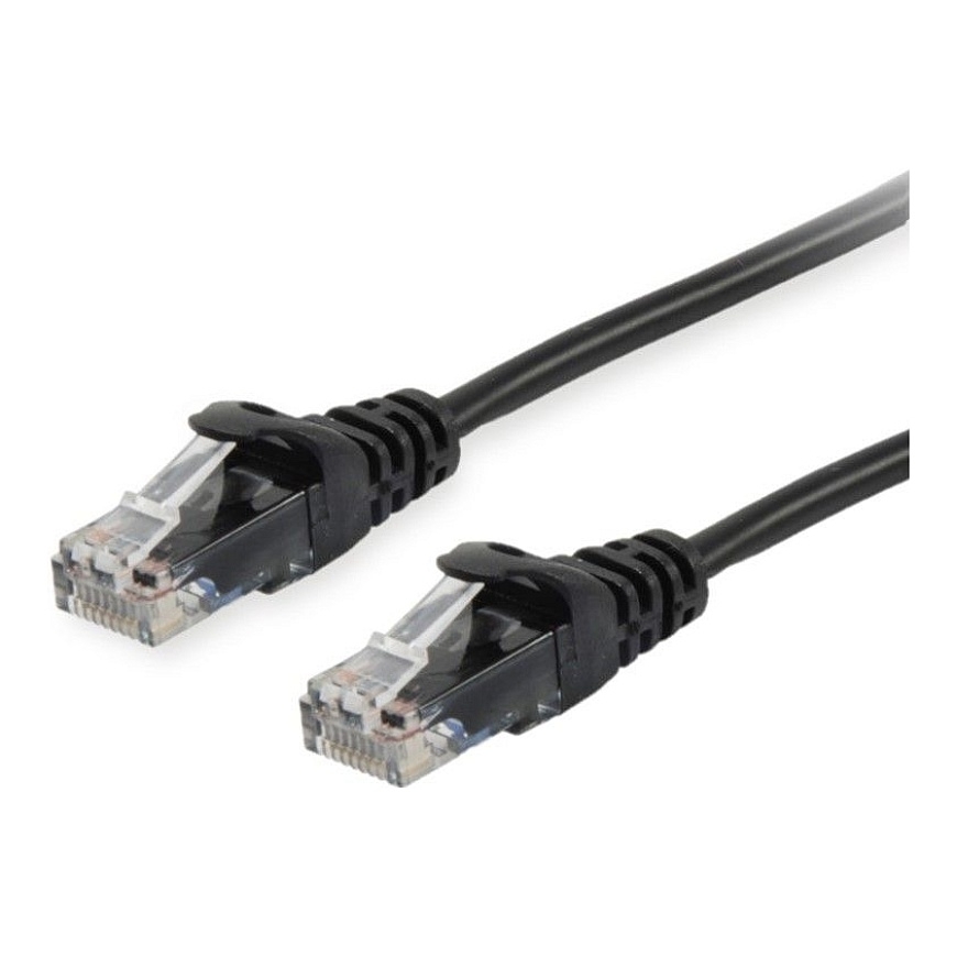 Equip 625451 сетевой кабель Черный 2 m Cat6 U/UTP (UTP) Круглый