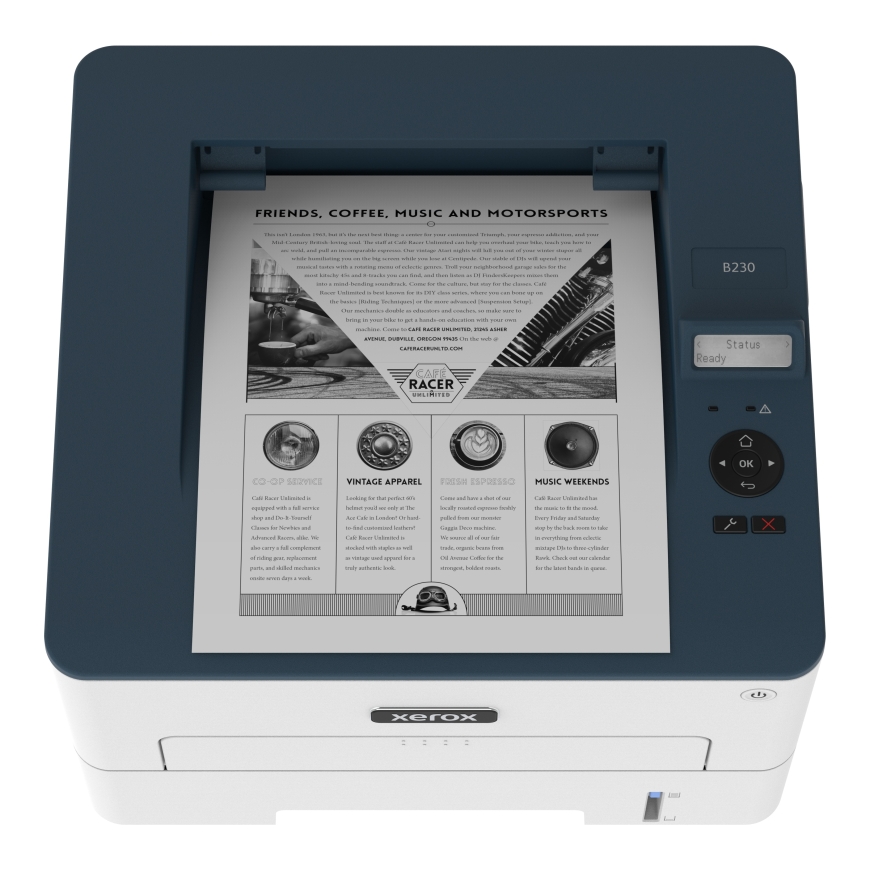 Xerox B230 A4 34ppm Wireless Duplex Printer PCL5e/6 2 Trays Total 251 Sheets – 3