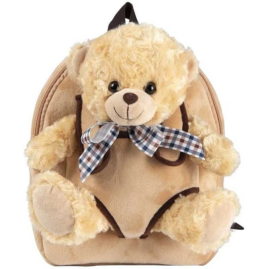 Perletti Karhu Mahavatsat selkäreppu pehmolelulla 26cm