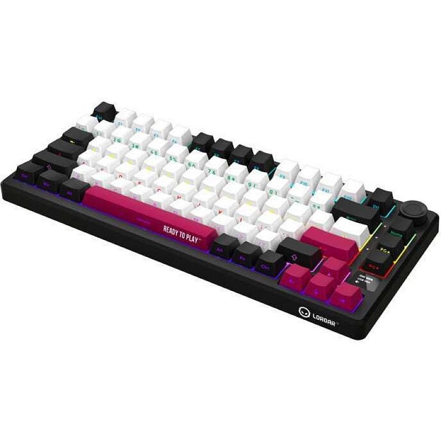 Klaviatuur Lorgar KBP7075W (CZ&SK) must