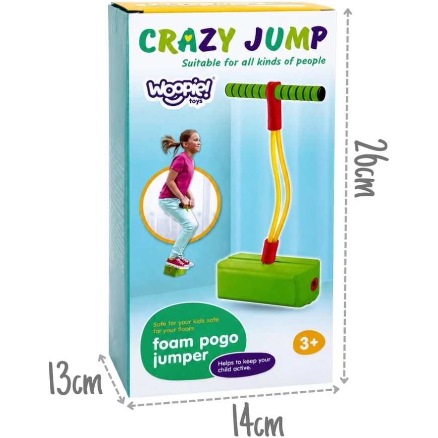 WOOPIE Foam Pogo Jumping Toy, various colors – 5