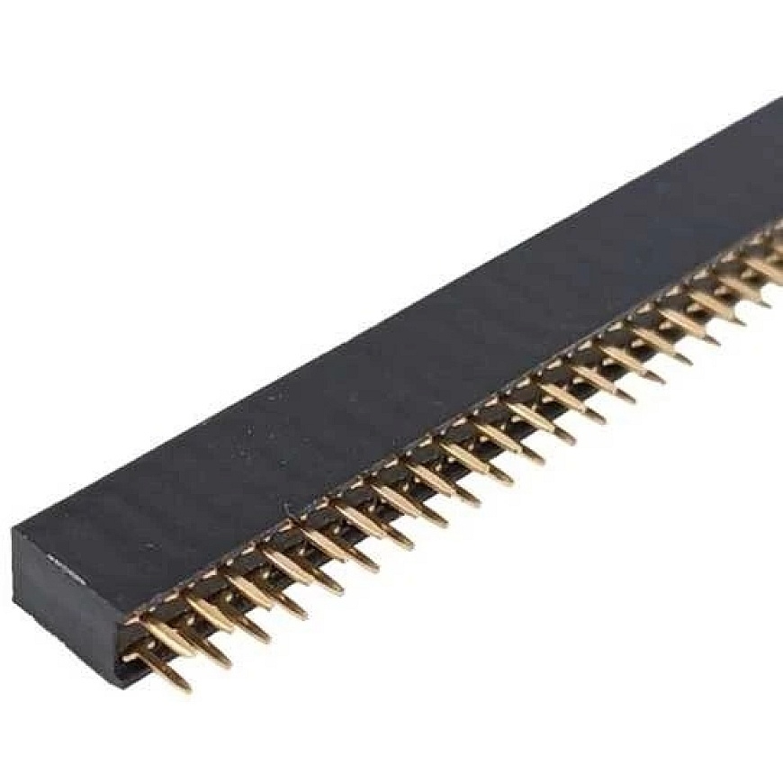 OEM Socket Connector 2.54 mm - 1x40 Gold Pin - Female – 3