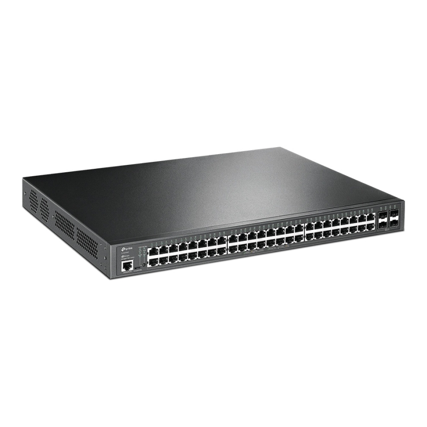 TP-Link JetStream TL-SG3452P tīkla pārslēgs Vadīts L2/L3 Gigabit Ethernet (10/100/1000) Power over Ethernet (PoE) 1U Melns – 2