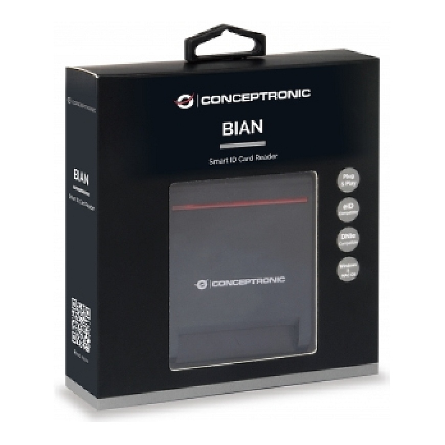Conceptronic SCR01B считыватель сим-карт USB USB 2.0 Черный – 3