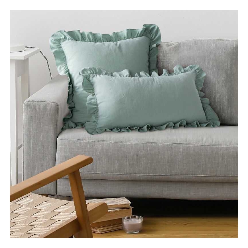 Eurofirany SI/PO/FRILL 45X45 FRILL/PUUVILLA – 2