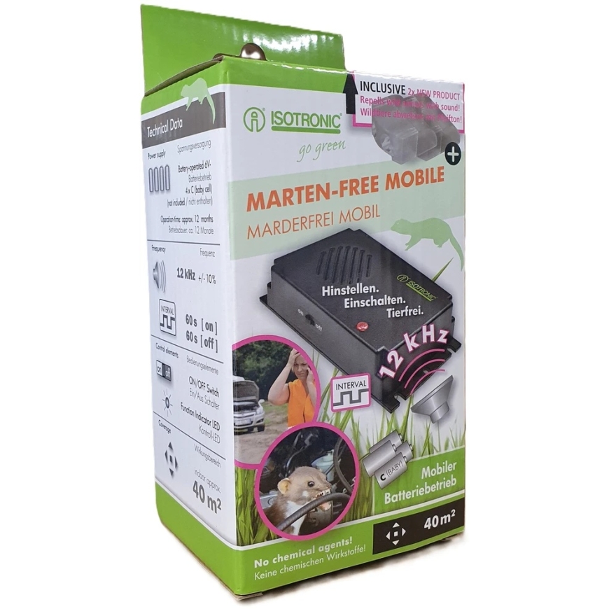 Isotronic mürkijate väljund 12 kHz