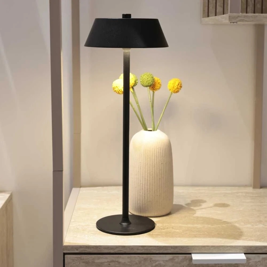 PATIO 35,5 cm langaton LED-pöytävalaisin