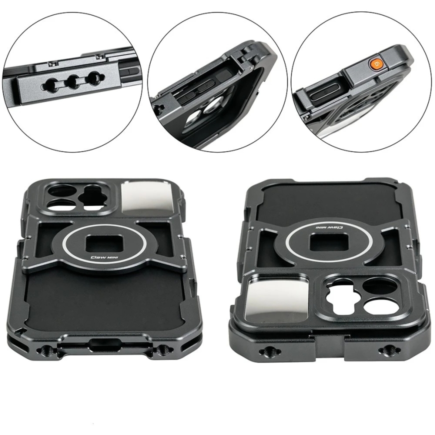 Phone Case - VRIG iPhone 14 Pro Max Aluminum with Hot Shoe System and Mirror – 4