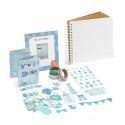 Photo frame Fujifilm instax set for 1st child's birthday, blue (frame, album, stickers and decorated adhesive tape) Photo frame Fujifilm instax set for 1st child's birthday, blue (frame, album, stickers and decorated adhesive tape)