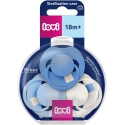 LOVI Silicone Dynamic Pacifiers Prime, Ultramarine Blue, 18 months+, 3 pieces, 34/450