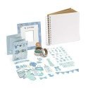 Photo frame Fujifilm instax set for 1st child's birthday, blue (frame, album, stickers and decorated adhesive tape) Photo frame Fujifilm instax set for 1st child's birthday, blue (frame, album, stickers and decorated adhesive tape)