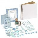 Photo frame Fujifilm instax set for 1st child's birthday, blue (frame, album, stickers and decorated adhesive tape) Photo frame Fujifilm instax set for 1st child's birthday, blue (frame, album, stickers and decorated adhesive tape)