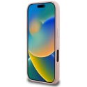 Karl Lagerfeld FW Grained Signature Logo iPhone 16 Pro Max - Vaaleanpunainen Karl Lagerfeld FW Grained Signature Logo iPhone 16 Pro Max - Vaaleanpunainen