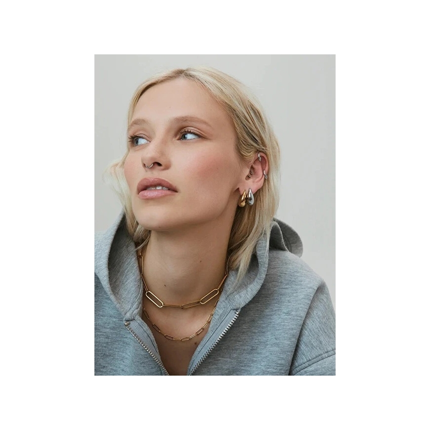 Furiosa Elegant Teardrop Terasest Kõrvarõngad SE-CLAWEARING-S – 2