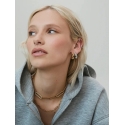 Furiosa Elegant Teardrop Steel Earrings SE-CLAWEARING-S