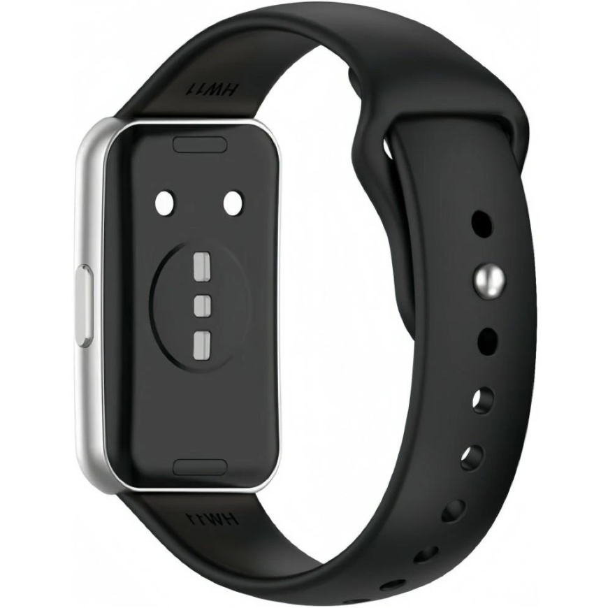 Dirželis Beline Reverse Buckle Strap Huawei Band 11 jaoks, musta värvi – 2